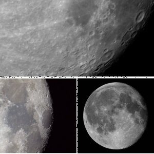 Abnehmender Mond