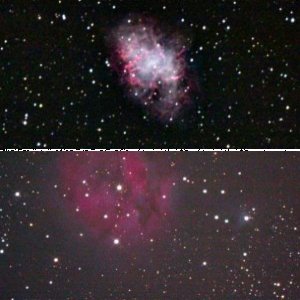 ocoon und M 1 Nebel vom 01.11.2011