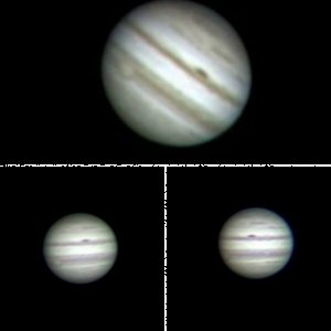 3x kleine Jupiter