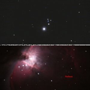 Reflexe mit EOS DSLR an C11/FocalReducer/OAG