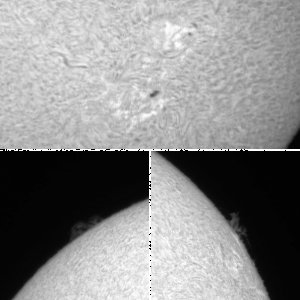 Sonne in H-Alpha 4. Februar 2012