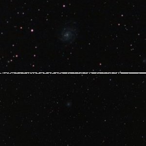 M101 mit 200mm Pentacon Tele