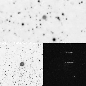 M46 mit zwei PN in Ha