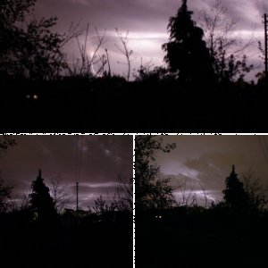 Wetterleuchten Heilbronner Umgebung