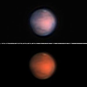 Mars als L+RGB - Bild