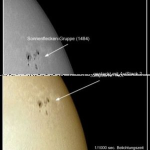 Erste Astrobilder (Sonnenflecken) - Thomas Brüster