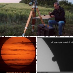 Reisebericht Venustransit und Lomonossow Effekt