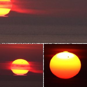 Venustransit an der Ostsee