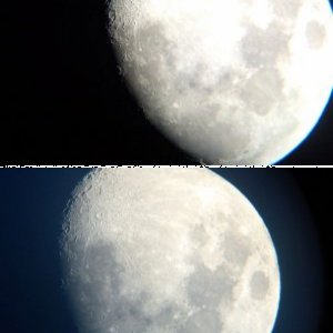 1. bild vom mond -