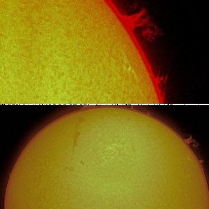 02.11.2012 um 11:17MEZ  Sonne mit PST und LPI
