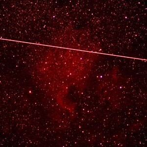 ISS meets IC 7000