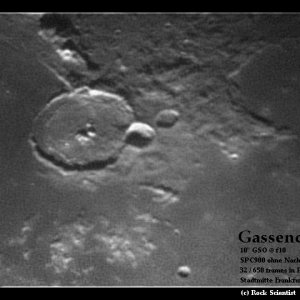Mondkrater Gassendi