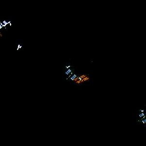 ISS und Atlantis kurz vor dem Andocken