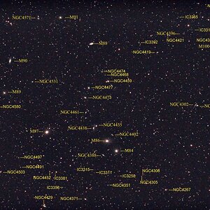 Virgo Galaxienhaufen