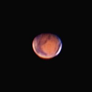 Nochmals der Mars vom 23.02.2008