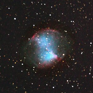 Hantelnebel, Messier 27 am 04.08.2008