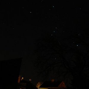 Orion in der Stadt
