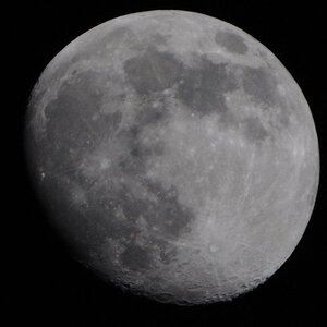 Mond Experiment: freihändig bei 900mm
