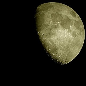 Mond von Handy