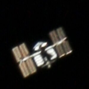 ISS 24. März 2009 20:10 Uhr MEZ