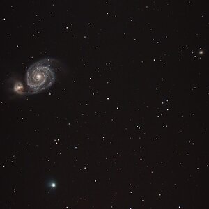 M51 mit NGC 5198