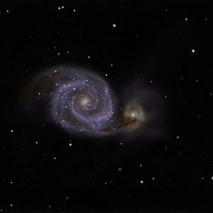 Whirlpoolgalaxie M 51