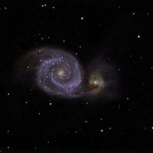Whirlpoolgalaxie M 51