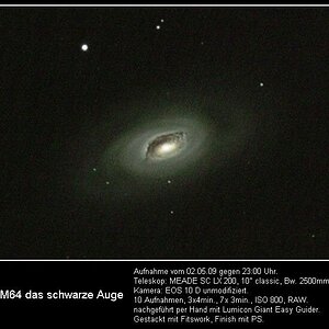 M 64 das schwarze Auge