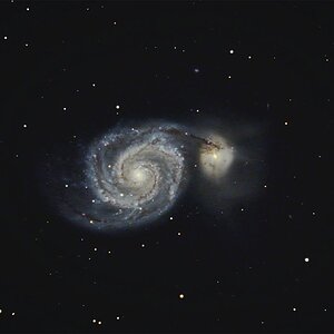 M51, neuer Anlauf