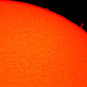 Sonne am 24. Mai 2009