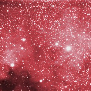 Gegend um NGC 7000 im Schwan - Nachbearbeitung