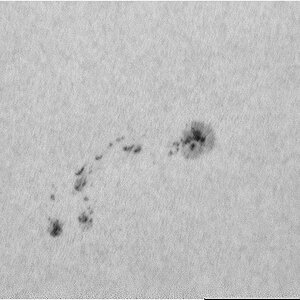 Ein Si- ein Sa- ein Sonnenfleck !!