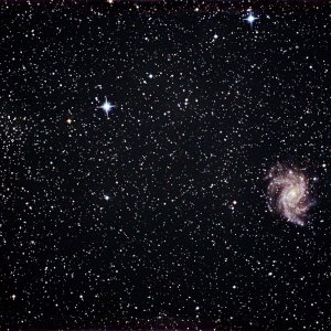 NGC 6946/6930 ungleiche Nachbarn