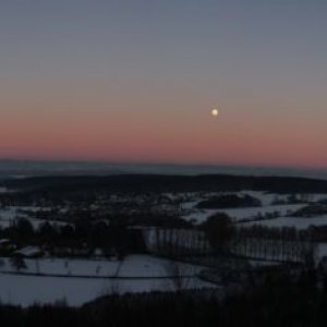 Blick vom Tönsberg in Lippe (Anfang Januar 2009)