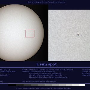 Sonnenfleck (close-up)
