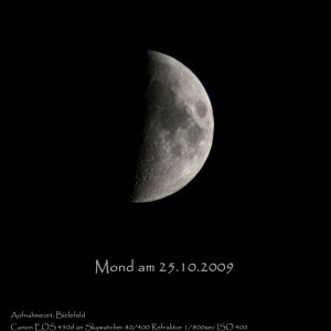 Mond mit meinem neuen Skywatcher