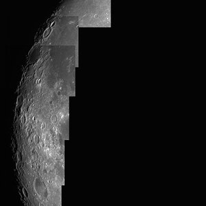 Der Mond-Terminator..