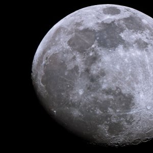 2. Mondversuch; kurz vorm Volllmond