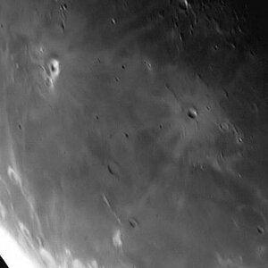 Mondkrater Kepler und Aristarchus