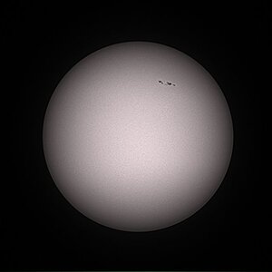 Sonnenfleck Nr. 1035