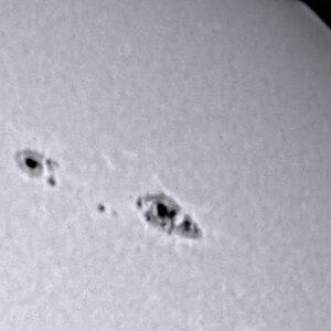 Sonnenfleck(en) AR 1035 am 18.12.09