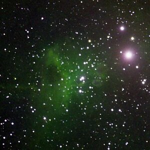 Pinoccios lange Nase, IC-417, im Sternbild Auriga