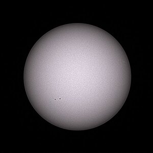 Neue Sonnenfleckengruppe am 28.12.09