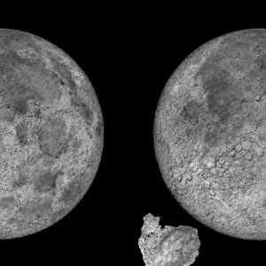 Mond in 3D