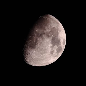 Langweilig - aber immer wieder schön: der Mond