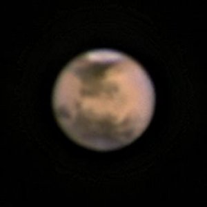 Mars kurz vor der Opposition