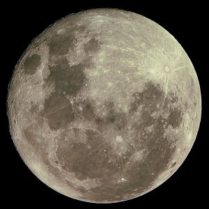 Vollmond und Achromat