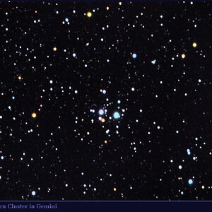 Der offene Sternhaufen NGC2129