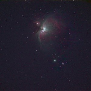 M42 mit 600mm auf Astrotrac
