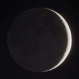 2-Tage-Mond am 16.02.2010